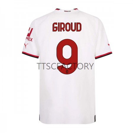 Billiga Fotbollströjor AC Milan Olivier Giroud 9 Borta tröja 2022/23 Kortärmad